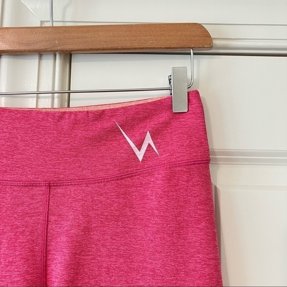Outdoor Voices x CHAARG Springs 7/8 Leggings Flamingo/Rose/Clay Medium - Picture 5 of 8